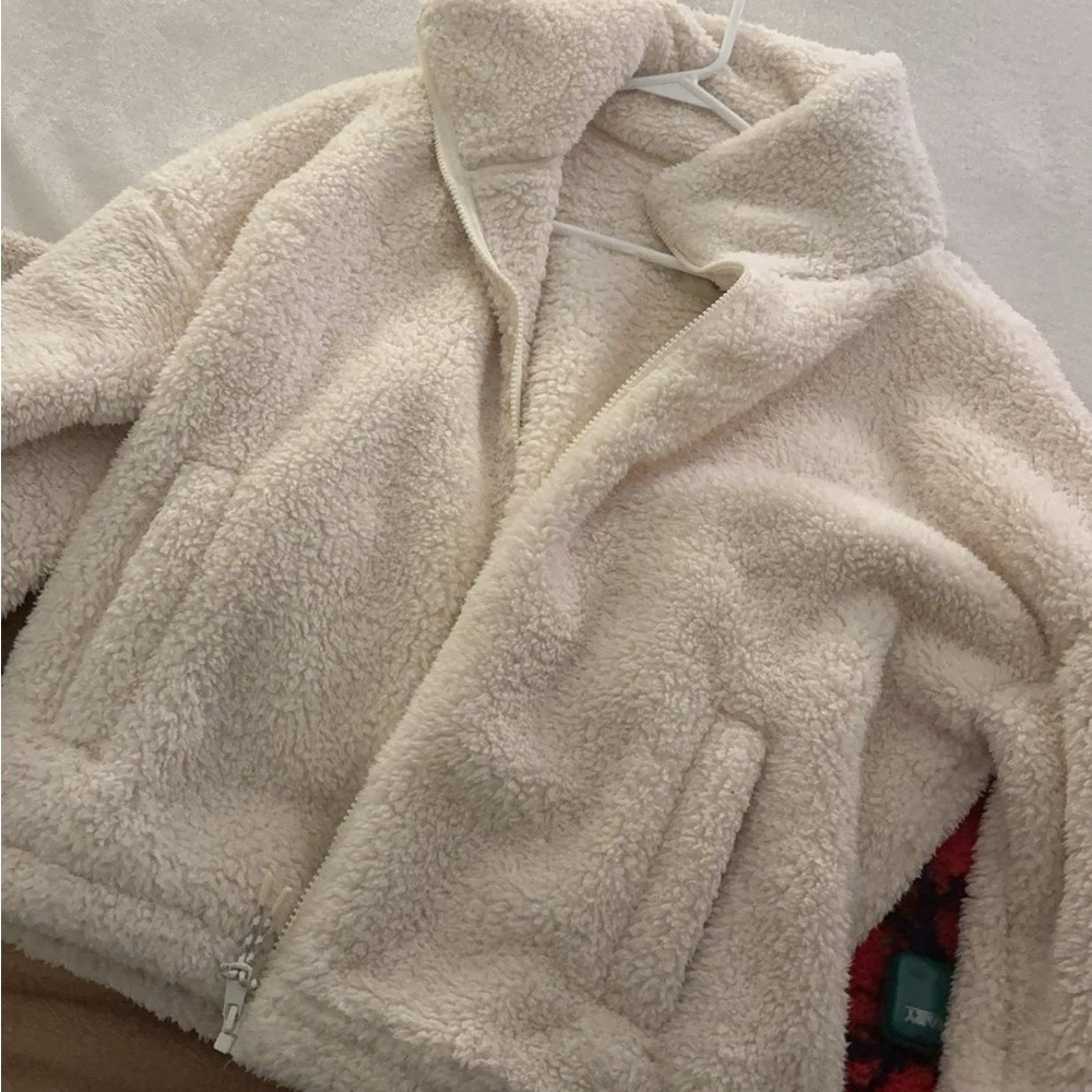 Aerie M Sherpa Zip Up Jacket